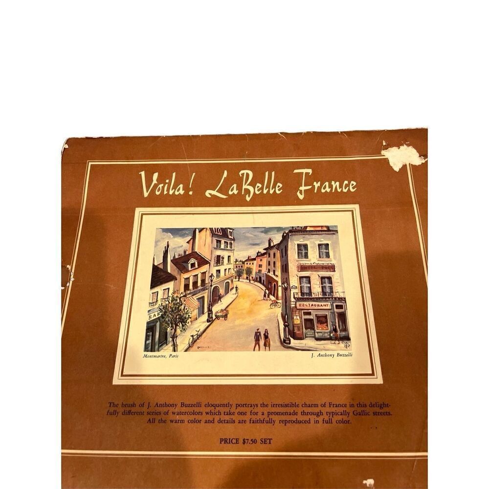 Voila La Belle France Vintage 1953 Prints